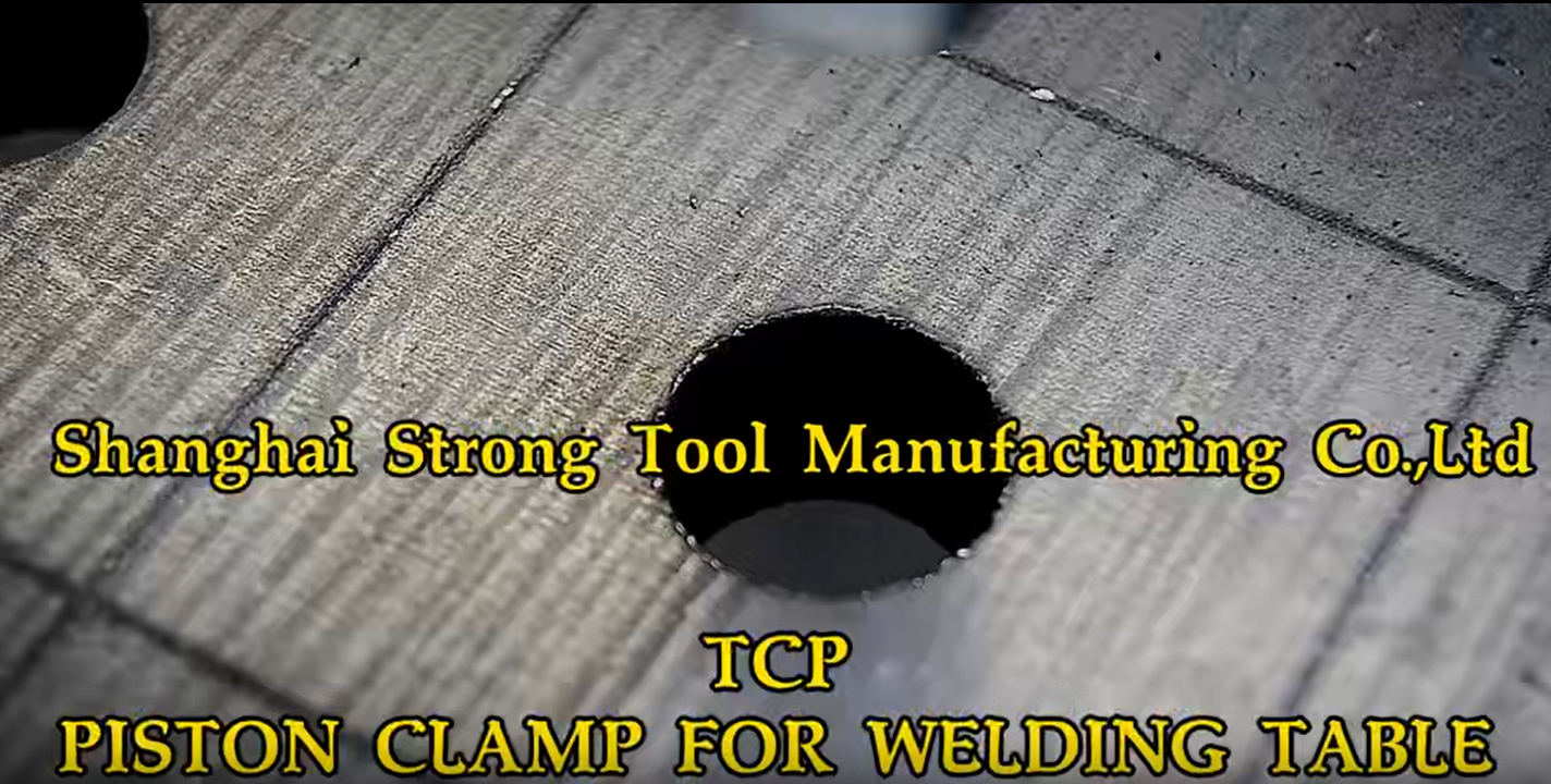 Piston Clamp For Welding Table